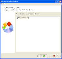 Parses damaged optical discs and recovers the data when it is possible