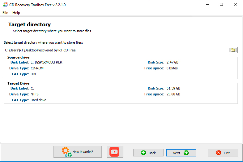 On Line Help For Cd Recovery Toolbox Free